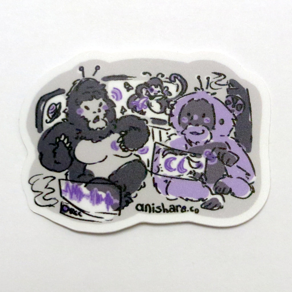 Apes Sticker